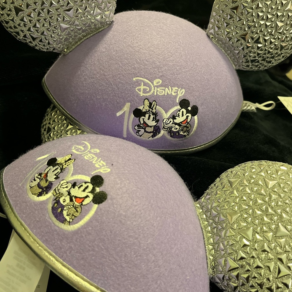 Disney Purple & silver Disney cast ears
Studio issued Collectors item